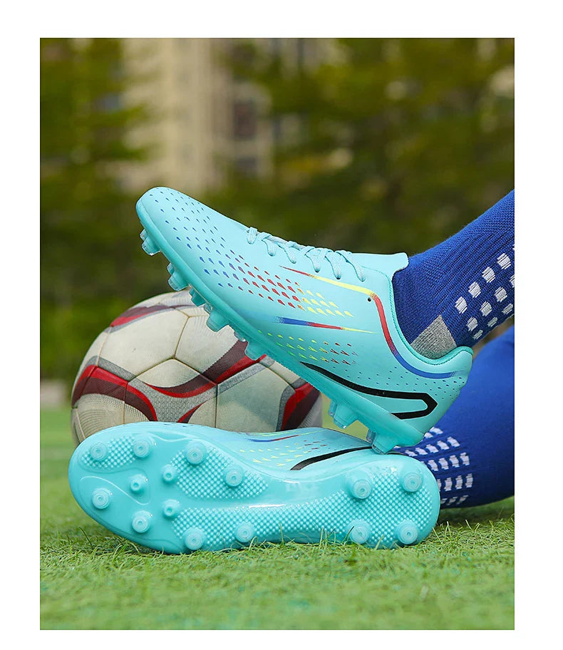 New Men Football Boots Non-Slip High-quality Woman Soccer Shoes Grass Cleats Futsal Sneakers Match Indoor Outdoor Football Shoes