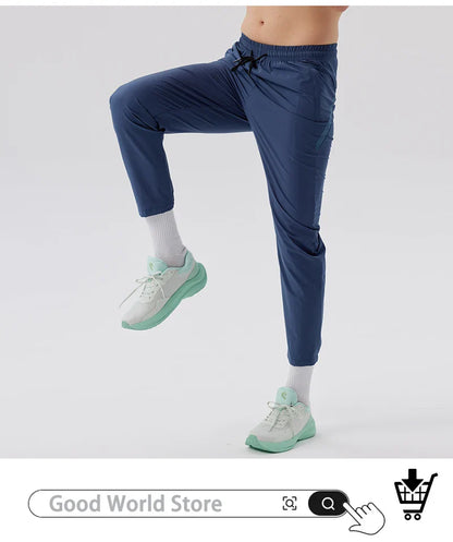 Summer Men's Jogging Sports Pants Gym Fitness Training Running Sweatpants Comfortable Breathable Workout Trousers