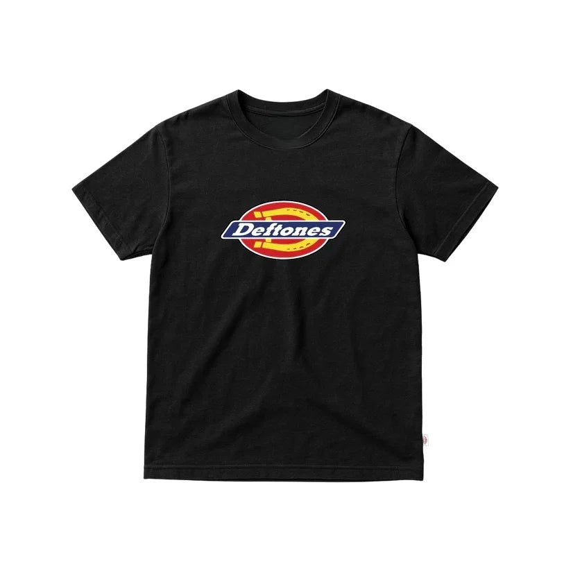 Vintage Deftones MenTShirt Saturday Night Wrist Metal Band Tee Graphic Print Hip-hop Rock  Breathable Round-neck Soft Top Unisex