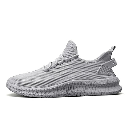 Summer Mesh Men Shoes Breathable Mens Sneakers Trendy Lightweight Walking Big Size Man Tenis Shoes