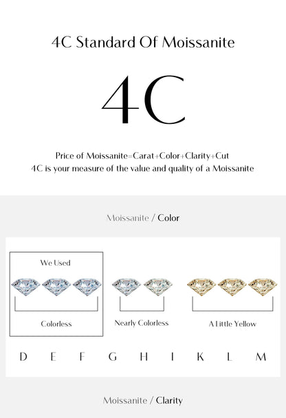 D Color Moissanite Eternity Band Rings 925 Sterling Silver Luxury Stackable Fashion Ring For Women Fine Jewelry