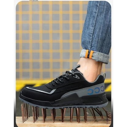 Labor Protection Shoes Men's Anti Smashing Anti Piercing Work Shoes Insulated 10KV Wear-resistant Electrical Shoes Safety Shoes