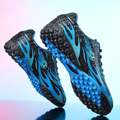 New Kid Match Boys Professional Football Boots Sneakers Soccer Shoes Comfortable Outdoor Match Non-Slip Sports Shoes Unisex