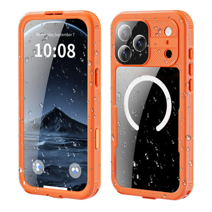 Magnetic Waterproof Phone Case for Swimming & Diving - Compatible with iPhone 17/17AIR/17Pro/17Promax