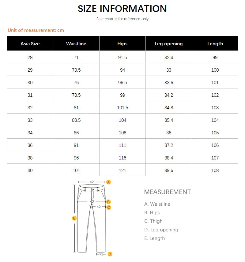 2025 Winter Fleece Jeans Men's Fashion Elastic Slim Straight Warm Trousers Thicken Business Casual Korean Thermal Denim Pants