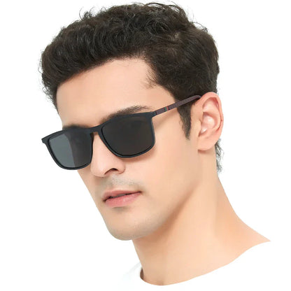 3 PCS Fashion Vintage Check Square Sunglasses Men WomenDriving Fishing Luxury Brand Designer Sun Glasses Retro UV400  Eyewear
