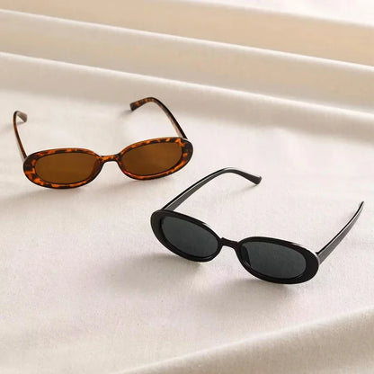 Sunglasses Women Luxury Brand Designer Small Oval Sun Sunglasses Retro