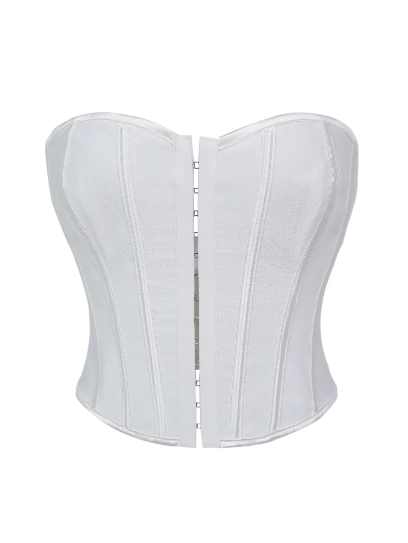 Button down corset for Halloween women is shaping top with a tie at the back