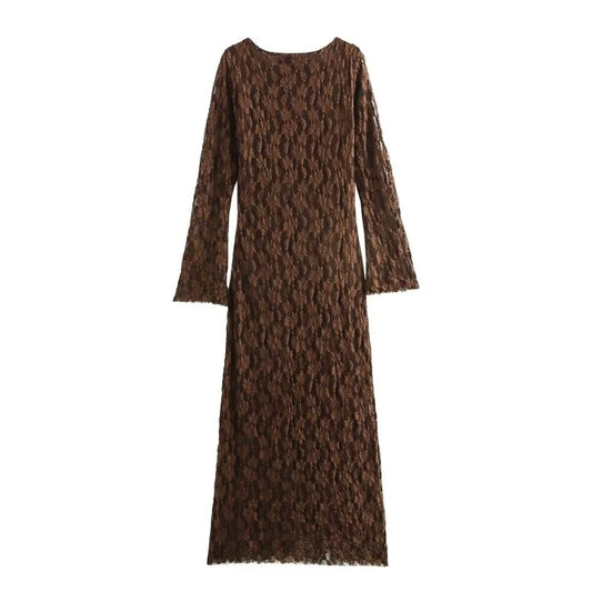 Autumn Winter New Arrival Women's Faion Design Sensation Slim Fit Gown 2024