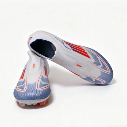 Pro Without-lace F50 Mens Soccer Shoes Boys Training Non-Slip Turf Soccer Cleats TF/FG Football Sneakers Chuteira Campo 35-45