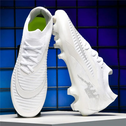 New Men Football Boots Training Breathable Soccer Shoes Wholesale Unisex Professional Ultralight Indoor Futsal Drop Shipping