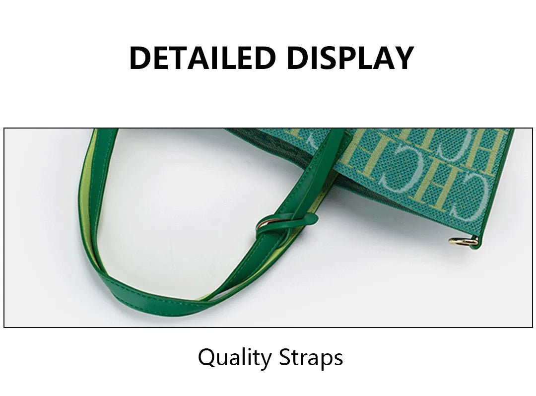 Ladies Brand Fashion Alphabet Print Large Capacity Handbag 2025 New Style Elegant Casual Travel High Quality Hand