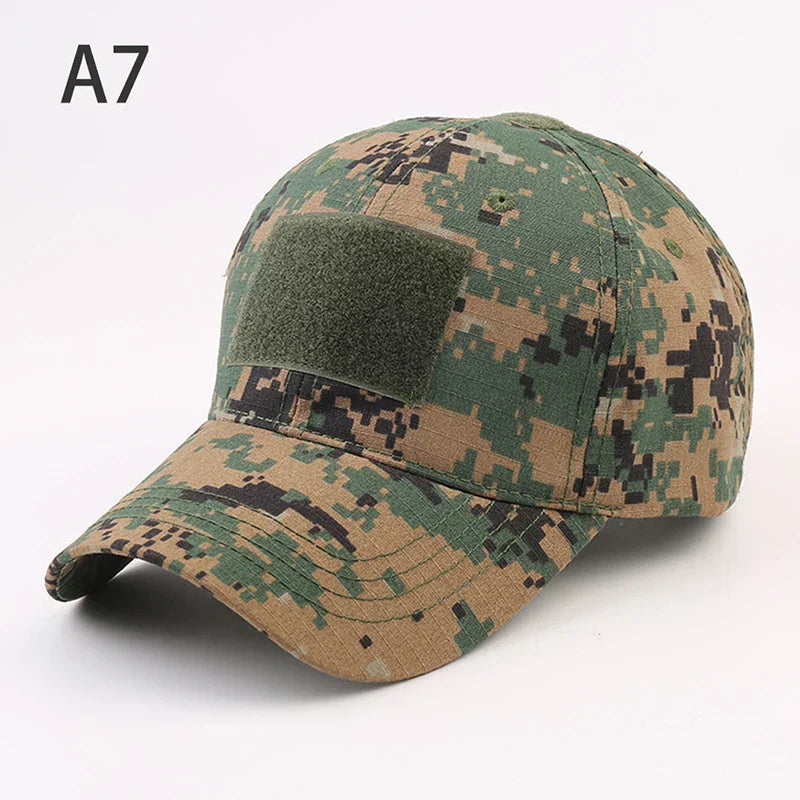 Baseball Caps Camouflage Tactical outdoor Soldier Combat Paintball Adjustable Hat