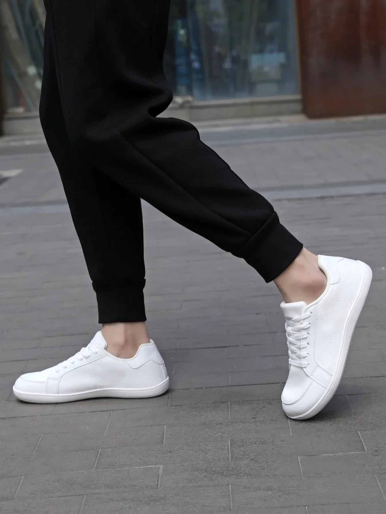 Wide Toe Casual Shoes for Men and Women Barefoot Soft Sole Flats Non Slip Walking Footwear Plus Size Comfortable