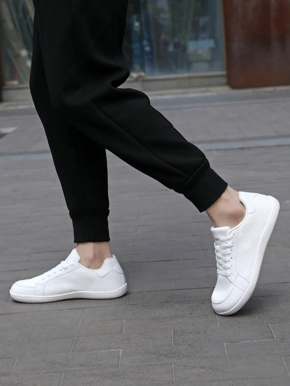 Wide Toe Casual Shoes for Men and Women Barefoot Soft Sole Flats Non Slip Walking Footwear Plus Size Comfortable