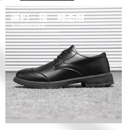 High Quality Italian Luxury Brand Lace-Up Non-slip Men Driving Shoes Leather Men Casual Shoes Breathable formal Mens Dress Shoes