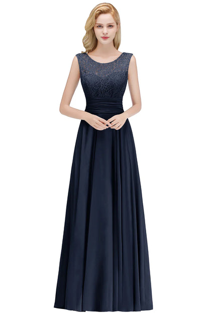 Chiffon Lace Long Evening Dresses For Women 2023 Dusty Pink Sexy V Back Formal Party Prom Gowns With Sashes Vestido De Fiesta