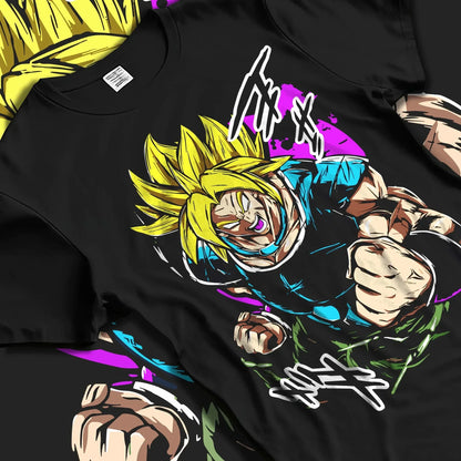 2026 Summer Dragon Ball  Oversized T-shirt 100% Cotton Vintage Y2K Graphic Print High Quality Unisex Casual Streetwear Tshirt