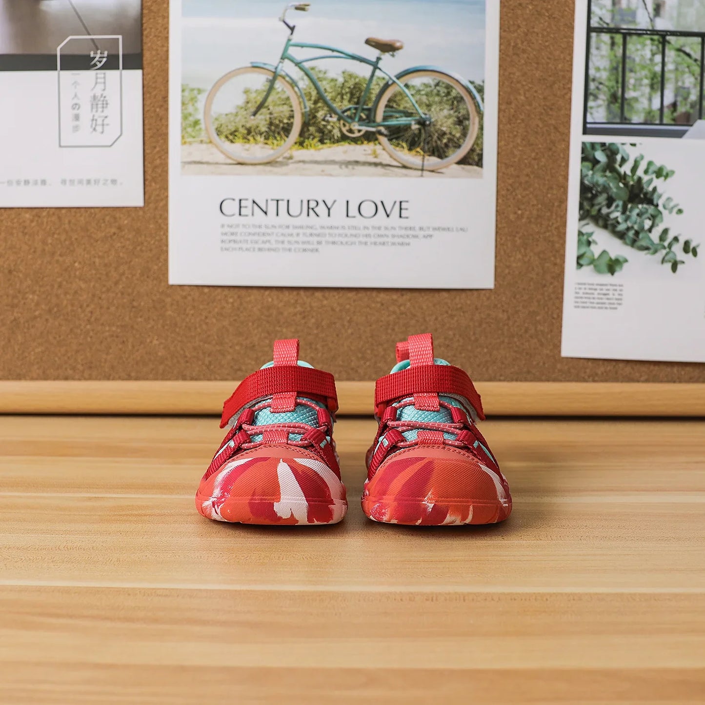 Baby Camouflage Sandals Boys Anti-kick Anti-slip Sport Sandals Girls Breathable Mesh Sandals