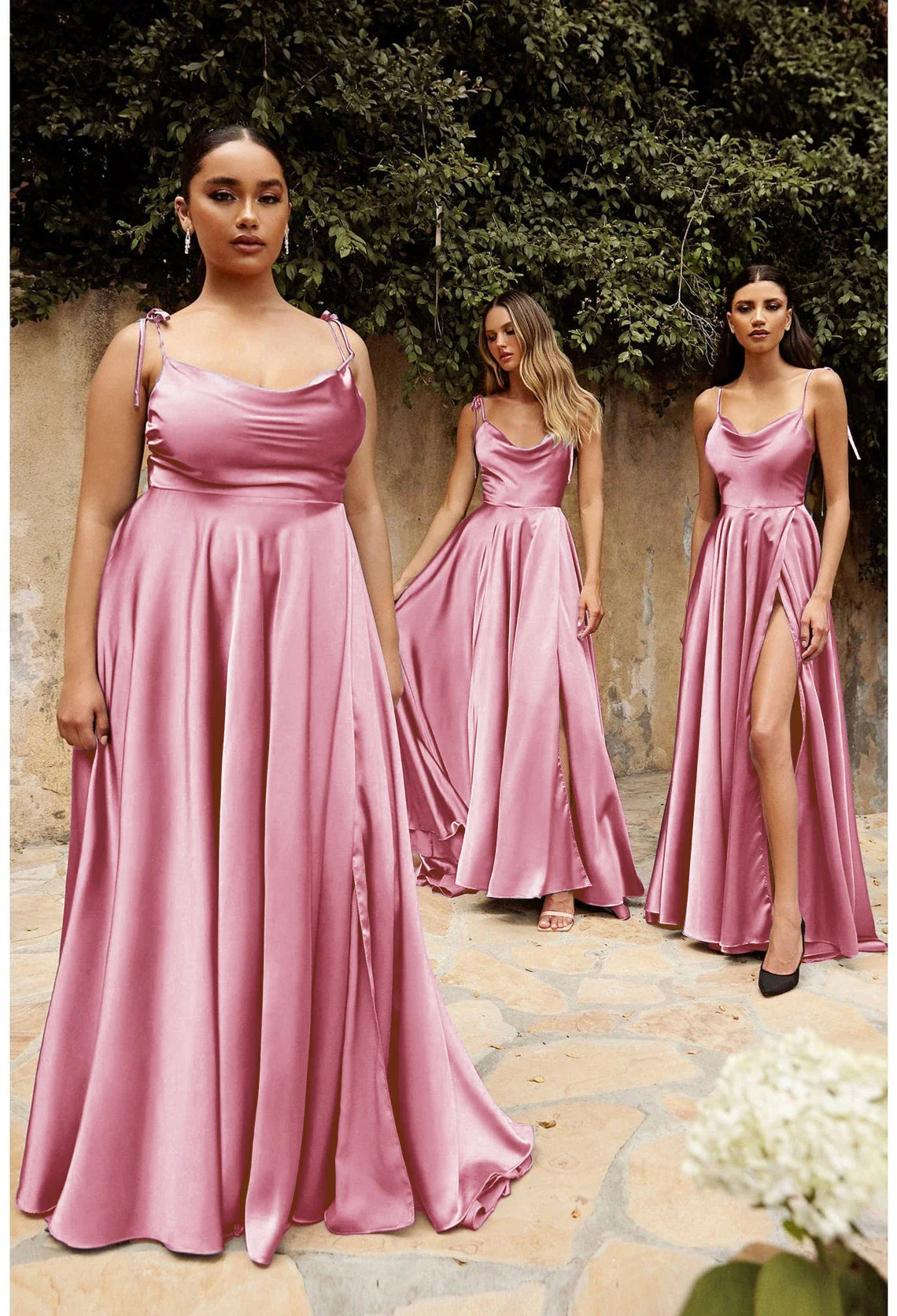 Elegant A Line Long Prom Dress For Women 2024 High Slit Backless Zipper Back Cocktail Party Formal Occasion Dresses Robe Soiree