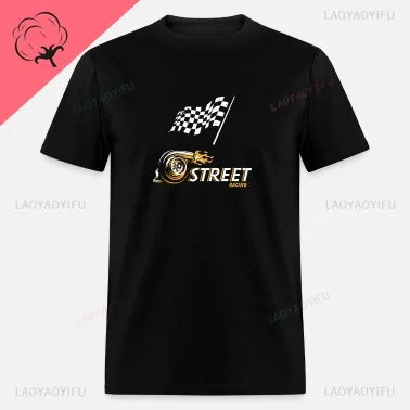 New Boost Turbo Engine Printing T-Shirt Car Parts Funny Mechanic Cotton Teemen 2024 Summer Fashion Top Personality Mans Clothing