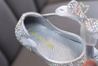 Girls Princess Shoes Children Party Dance Shoes Student Spring Autumn New Flats Kids Performance Shoes