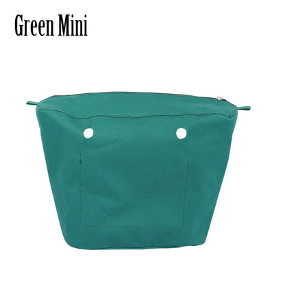 New Waterproof Inner Bag Organizer Insert Zipper Pocket for Classic Mini Obag Canvas Material for O Bag
