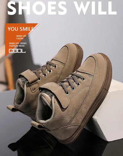 2025 Fashion Kids Sneakers Boys Girls Casual Board Shoes High Top Running Sports Shoes Children‘s Boots Non-slip Basketball New