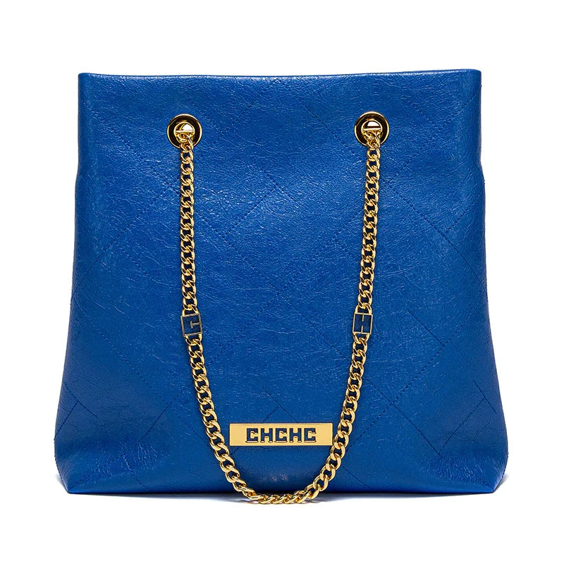 Women's Tote Bag 2025 New High Quality Chain Bag Women's Shoulder Bag Business Commuter