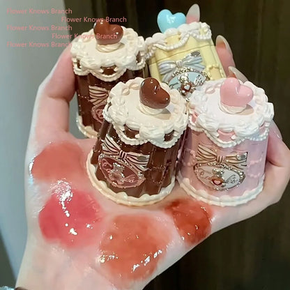 THE SWEETIE BEAR COLLECTION Makeup Gift Set All In Concealer Palette Blush Setting Powder Lip Jelly Gift Box Mirror