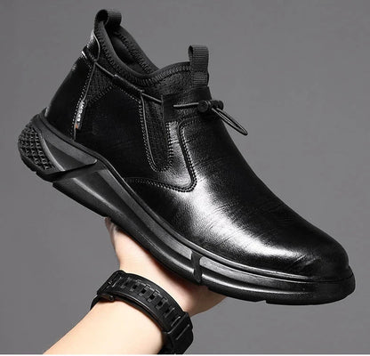 Fashion Safety Shoes Men's Work Steel Toe Caps Male Indestructible Protective Shoes Puncture-Proof Security Footwear Work Boots