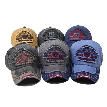 Baseball Cap Men's Fashion Embroidered Pentagram Letter Caps Men Casual Cotton Designer Hip Hop Hat Snapback