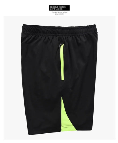 Hot Men's Casual Fashion Knitted Ice Silk Sports Shorts Loose Size Fashion Trendy Air Conditioned Pants