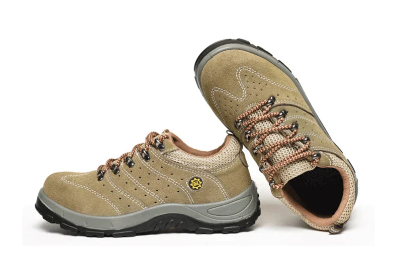 Summer Breathable Labor Protection Shoes Welding Work Shoes Anti Smashing Anti Piercing Lightweight Comfortable Footwear