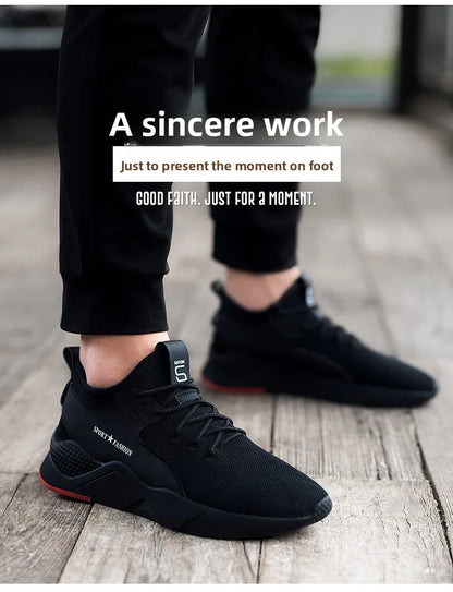 Trendy Men's Versatile Dad Shoes - Breathable Non-Slip Casual Sports Running Shoes for Spring & Autumn-Slip Fashion Dad Sneakers