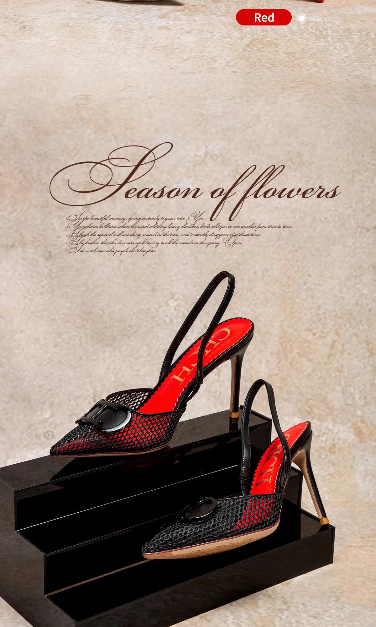 Women's High Heels 2025 Summer Breathable Mesh Black Business Sandals 9cm