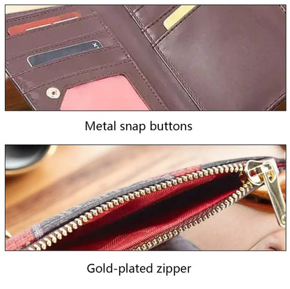 Exquisite Compact Portable High-quality Wallet High-end Feel Light Luxury Women's Cartoon Pattern Printed Wallet
