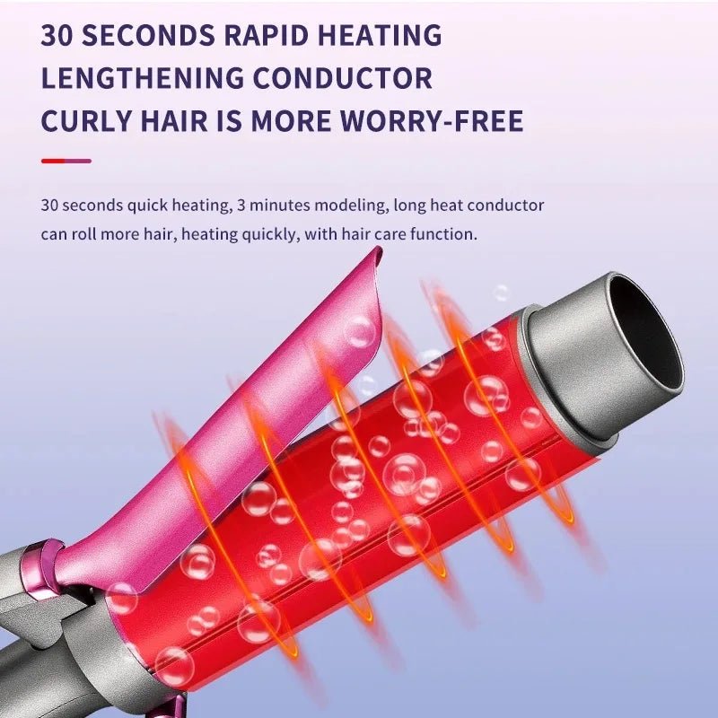 Large Barrel Curling Iron Professional Hair Wand Tool for Stylists Hair Curler for Tight Curls or Loose Waves Long-Lasting
