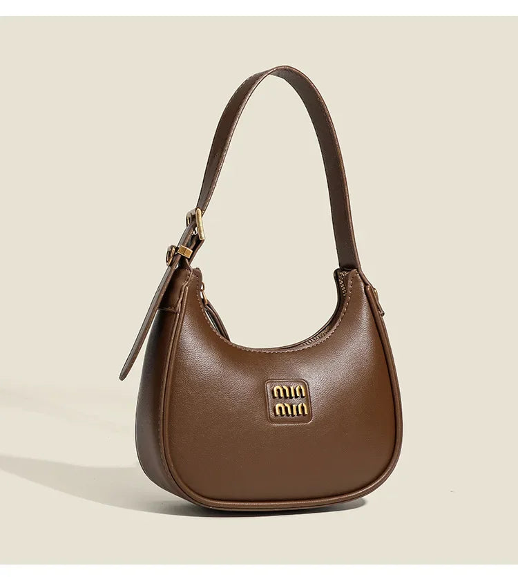2025 Fashion Underarm Bag Top-handle Bags Women's 2025 New Arrival Casual Dumpling Bag Classyretro Shoulder Crossbody Bag