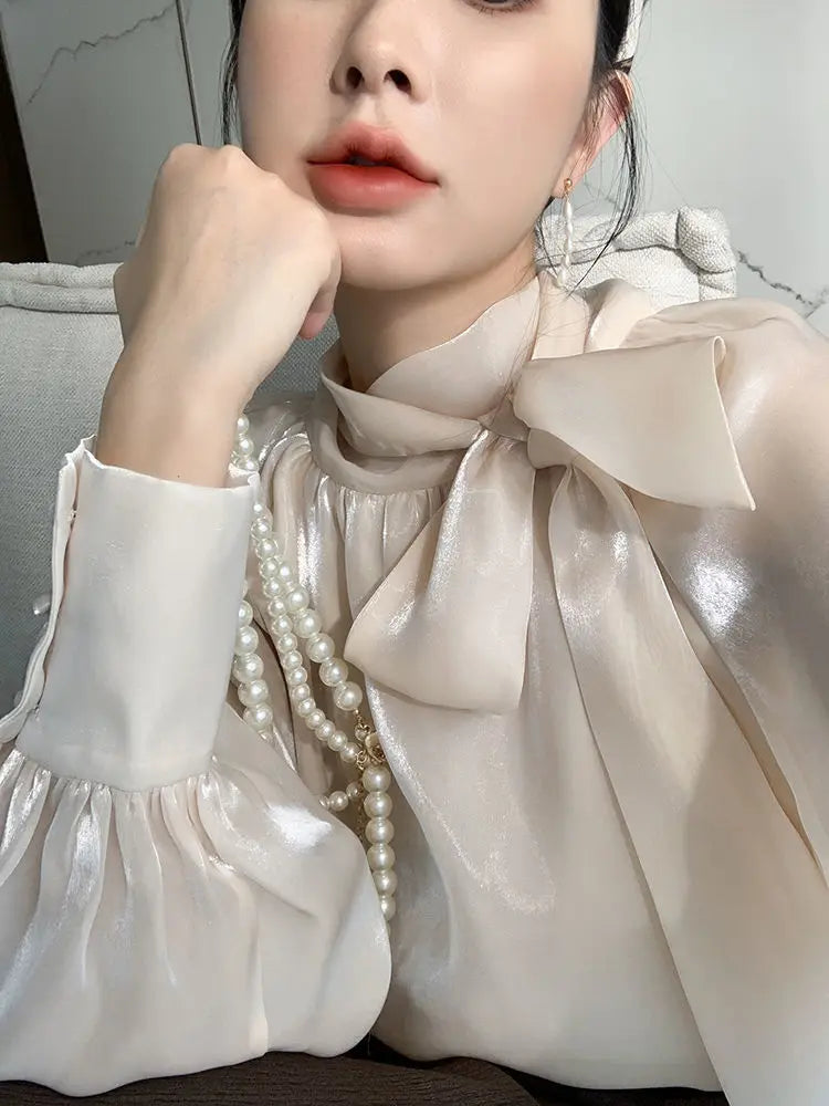 Elegant Women's summer shirts & blouses casual woman 2023 tops top women White shirt blouse blusas long sleeve shirt & blouse