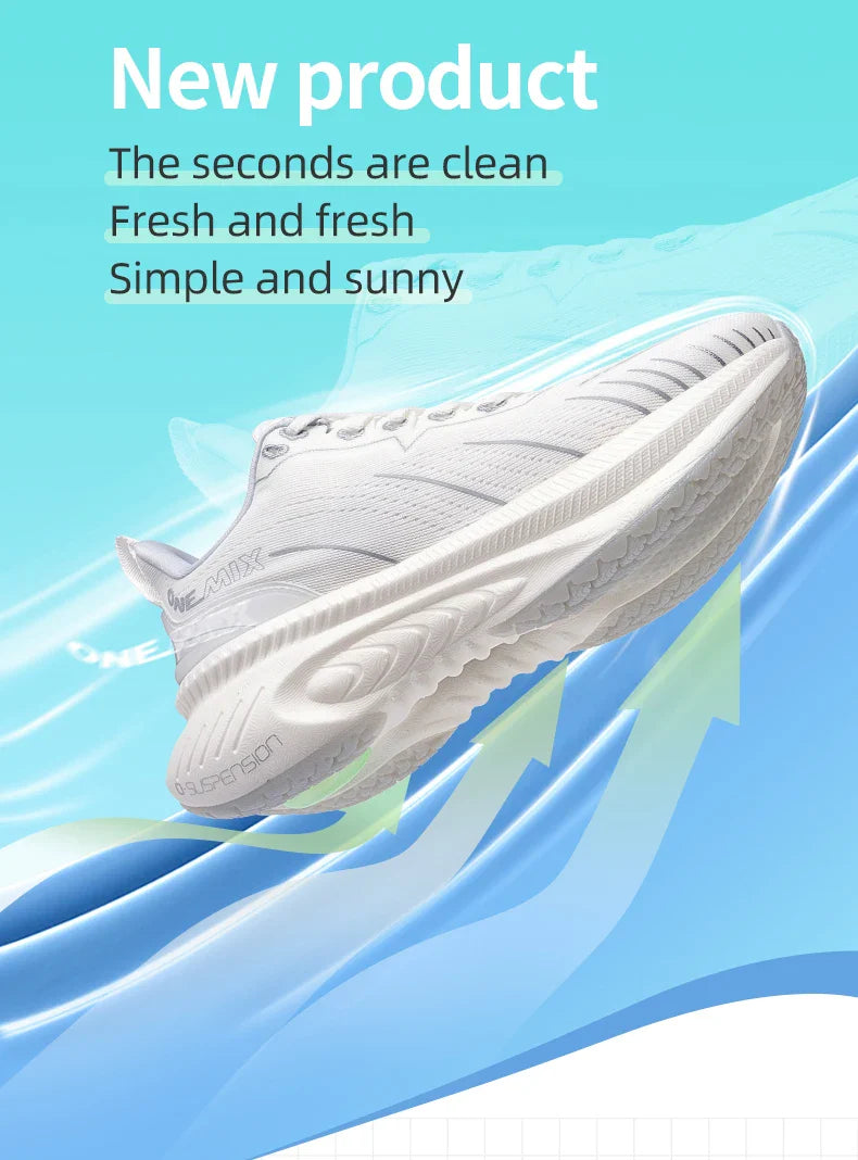 Women Sneakers Black Breathable Running Shoes for Woman 2024 Designer Free Shipping Pink Fashion Damping Sports Shoes