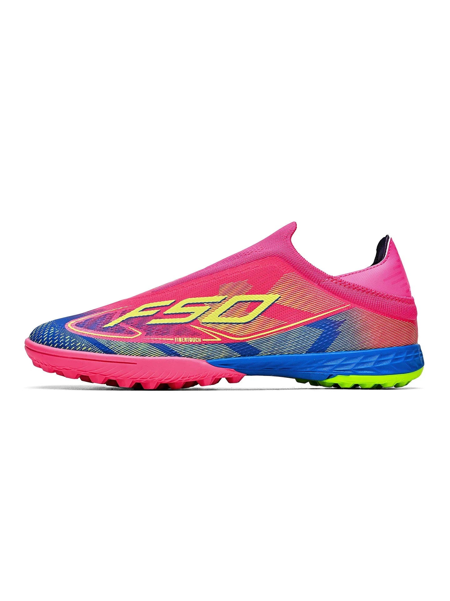 TF Football Shoes Kids Boys Girls PU Upper Durable Rubber Sole Anti-slip Wear-resistant Training Sneakers