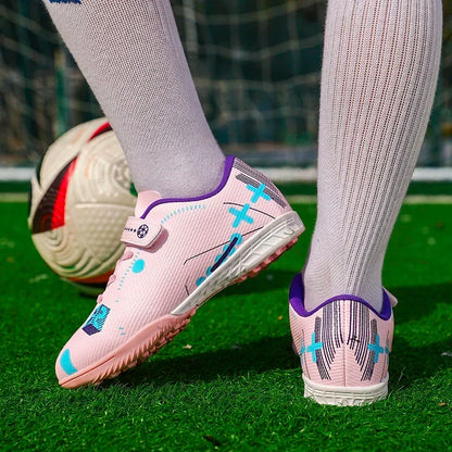 Soccer Shoes for Children Professional Original Kids Football Boots Society Kid Sneakers Indoor Football Trainers Youth Sports