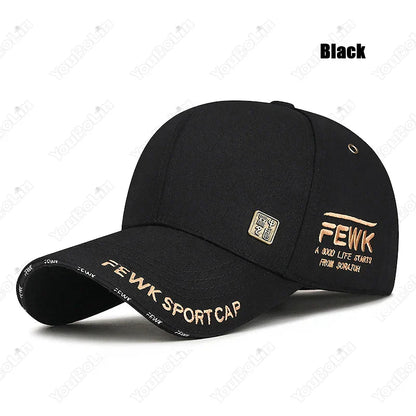 New Fashion High Quality Unisex Chinese Style Letters Embroidery Cotton Adjustable Baseball Cap Sun Hat Trucker Caps Dad Hats