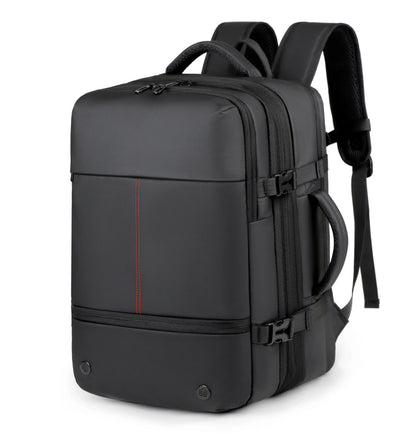 Men's Backpack with Expandable Vacuum Compression, Large Capacity, Dry and Wet Separation, Multifunctional Business Backpack for Short Business Trips