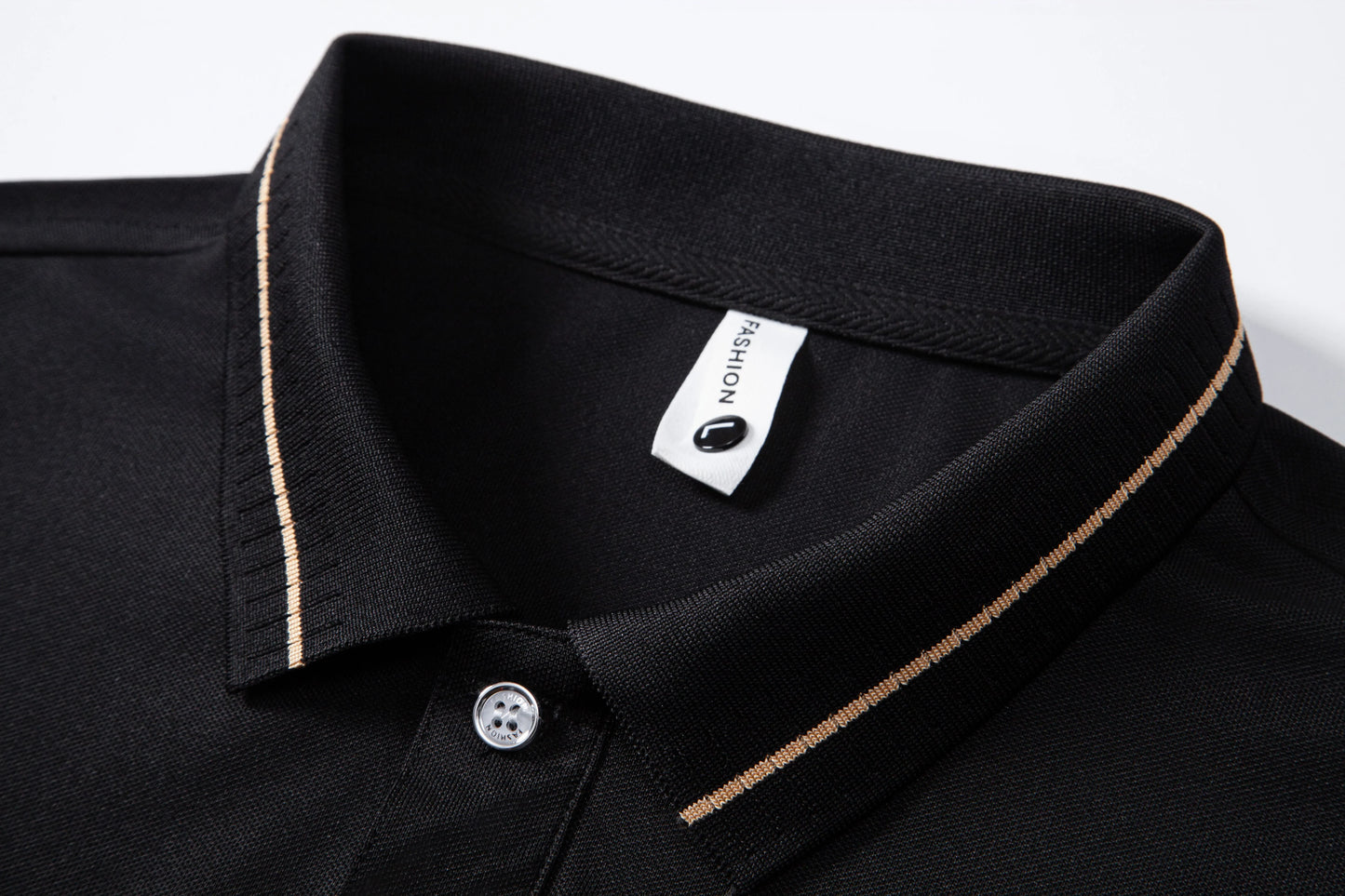 2026 New Men's Polo Collar T-shirt Short Sleeved Casual Sweat Absorbing Breathable T-shirt Men's Top