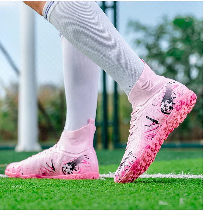 New Professional Unisex Soccer Boots Non-slip Football Shoes Outdoor Drop Shipping Futsal Match Training Sport Sport Sneakers