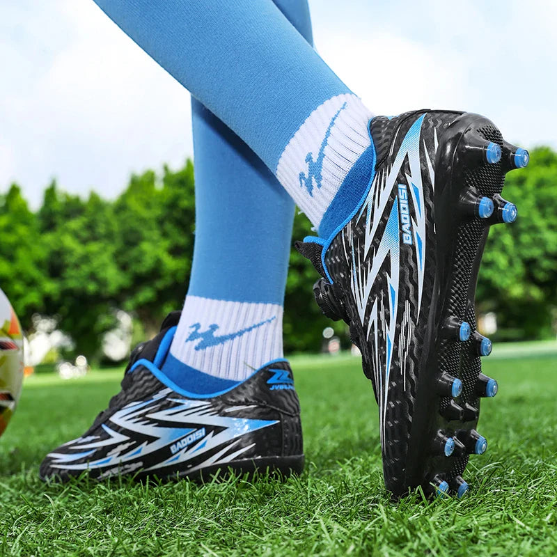 New Kids Society Cleats Soccer Shoes Professional Football Boots Boys Indoor Football Field Boots Original Sneaker Children Fast