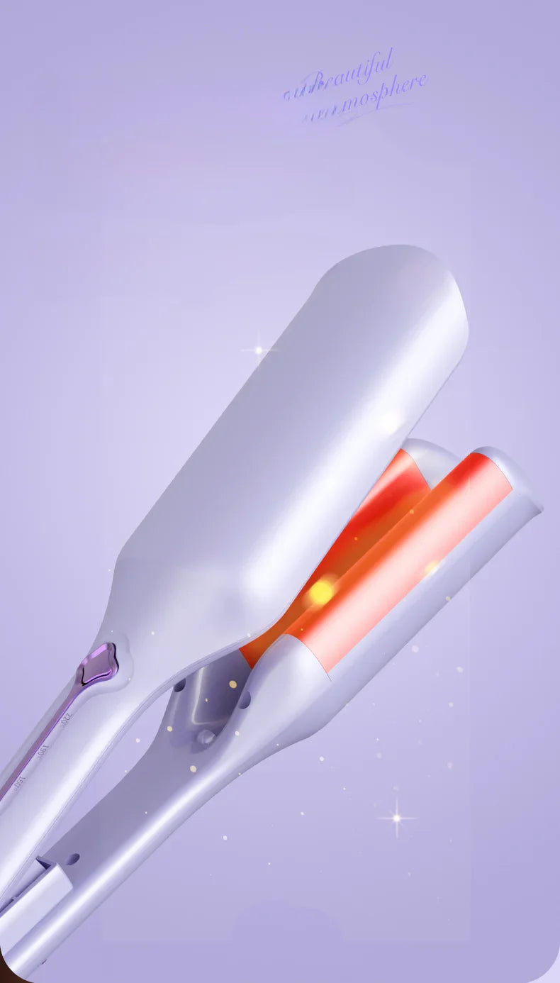 36mm  Deep U-Shaped Curling Iron - Professional Hair  Technology, Easy-to-Use Hair Crimper for Women, Perfect Mothers Day Gift,