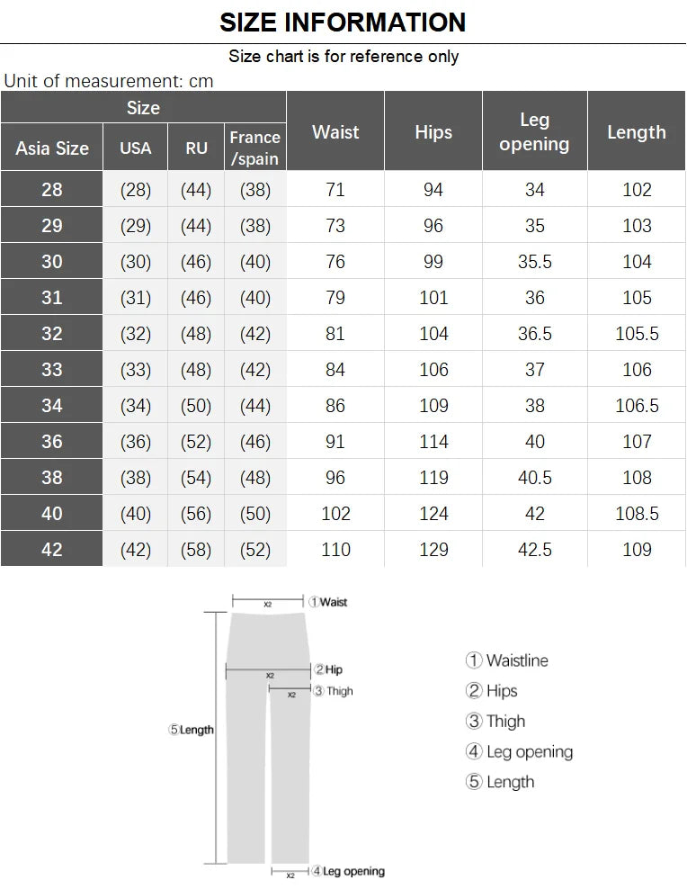 Business Formal Mens Casual Pants Autumn Winter Fashion Anti-wrinkle Straight Stretch Trousers Male Office Classic Suit Pants